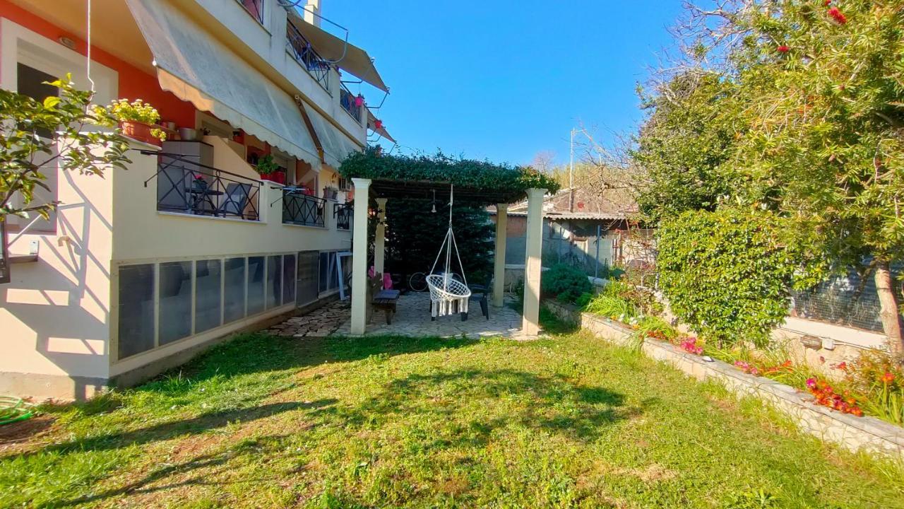 Apartament The Garden House Corfu Alepou Zewnętrze zdjęcie