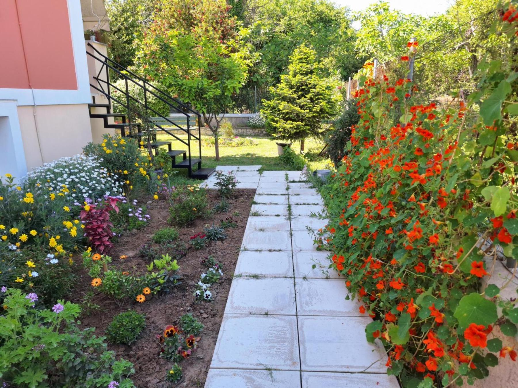 Apartament The Garden House Corfu Alepou Zewnętrze zdjęcie